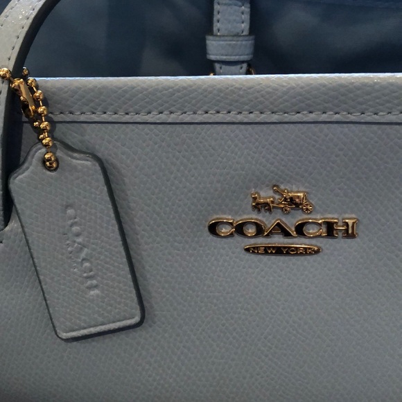 Blue Coach Tote - Picture 3 of 8